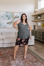 Load image into Gallery viewer, Never Not Loving V-Neck Cami in Gray Green