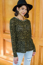 Load image into Gallery viewer, Sass Of It All Animal Print Top