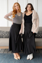 Load image into Gallery viewer, Timeless Tale Maxi Skirt in Black