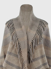 Load image into Gallery viewer, Fringe Detail Open Front Poncho