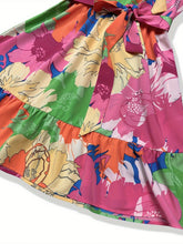 Load image into Gallery viewer, Tied Printed Mock Neck Sleeveless Dress