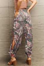 Load image into Gallery viewer, Printed Cutout Long Pants