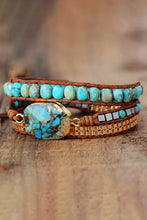 Load image into Gallery viewer, Handmade Natural Stone Copper Bracelet