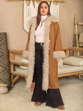 Load image into Gallery viewer, Plus Size Open Front Long Sleeve Coat