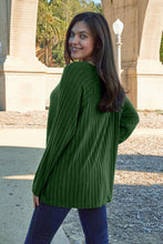 Load image into Gallery viewer, DOORBUSTER DEAL: Basic Bae Full Size Ribbed Round Neck Long Sleeve Knit Top