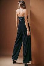 Load image into Gallery viewer, Sequin Tube Wide Leg Jumpsuit