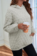 Load image into Gallery viewer, Quilty Pleasures Long Sleeve Hoodie with Pocket
