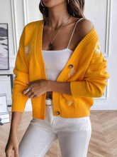 Load image into Gallery viewer, Floral Button Up Cardigan