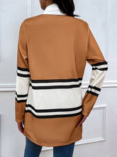 Load image into Gallery viewer, Color Block Open Front Cardigan
