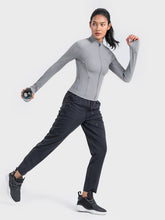 Load image into Gallery viewer, Zip-Up Long Sleeve Sports Jacket