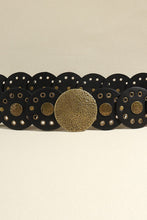 Load image into Gallery viewer, Round Shape PU Leather Belt