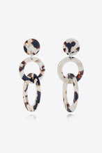 Load image into Gallery viewer, Acrylic Double-Hoop Earrings