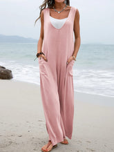 Load image into Gallery viewer, Full Size Wide Strap Jumpsuit with Pockets