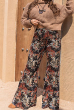 Load image into Gallery viewer, Plus Size Printed Wide Leg Long Pants