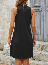 Load image into Gallery viewer, Mock Neck Sleeveless Mini Dress