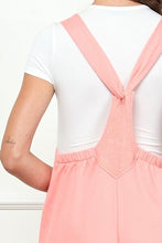 Load image into Gallery viewer, Veveret Wide Strap French Terry Overalls