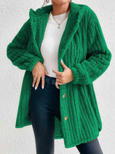 Load image into Gallery viewer, Button Down Hooded Coat