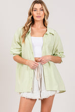 Load image into Gallery viewer, SAGE + FIG Striped Button Up Long Sleeve Shirt