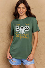 Load image into Gallery viewer, Simply Love Full Size BOO SQUAD Graphic Cotton T-Shirt