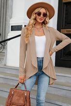 Load image into Gallery viewer, Open Front Long Sleeve Cardigan