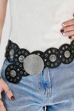 Load image into Gallery viewer, Round Shape PU Leather Belt