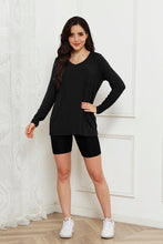 Load image into Gallery viewer, Basic Bae Full Size V-Neck Long Sleeve Top