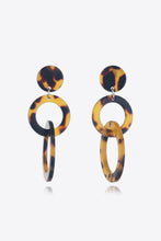 Load image into Gallery viewer, Acrylic Double-Hoop Earrings