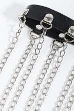 Load image into Gallery viewer, Fringed Chain PU Leather Belt