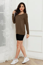 Load image into Gallery viewer, Basic Bae Full Size V-Neck Long Sleeve Top