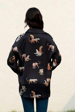 Load image into Gallery viewer, Animal Print Collared Neck Shirt