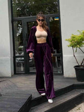 Load image into Gallery viewer, Hooded Jacket and Pants Set