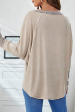 Load image into Gallery viewer, Round Neck Long Sleeve T-Shirt