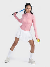 Load image into Gallery viewer, Zip-Up Long Sleeve Sports Jacket