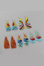 Load image into Gallery viewer, Beaded Dangle Earrings
