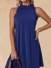 Load image into Gallery viewer, Mock Neck Sleeveless Mini Dress