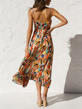 Load image into Gallery viewer, Printed Sleeveless Midi Cami dress