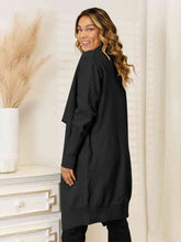 Load image into Gallery viewer, Long Sleeve Open Front Longline Cardigan