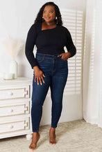 Load image into Gallery viewer, Basic Bae Asymmetrical Neck Long Sleeve Top