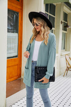 Load image into Gallery viewer, Long Sleeve Pocketed Cardigan