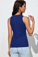 Load image into Gallery viewer, Solid Round Neck Tank