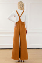Load image into Gallery viewer, Pocketed Square Neck Wide Strap Jumpsuit