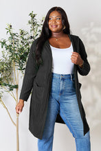 Load image into Gallery viewer, DOORBUSTER DEAL: Bae Full Size Hooded Sweater Cardigan Cardigan