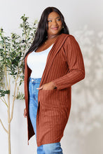 Load image into Gallery viewer, DOORBUSTER DEAL: Bae Full Size Hooded Sweater Cardigan Cardigan