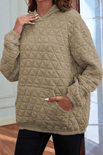 Load image into Gallery viewer, Quilty Pleasures Long Sleeve Hoodie with Pocket