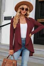 Load image into Gallery viewer, Open Front Long Sleeve Cardigan