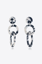 Load image into Gallery viewer, Acrylic Double-Hoop Earrings
