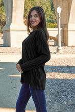 Load image into Gallery viewer, DOORBUSTER DEAL: Basic Bae Full Size Ribbed Round Neck Long Sleeve Knit Top