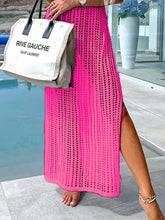 Load image into Gallery viewer, Openwork Slit Cutout Wide Strap Dress