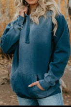 Load image into Gallery viewer, Drawstring Pocketed Dropped Shoulder Hoodie
