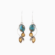 Load image into Gallery viewer, Geometric Alloy Dangle earrings